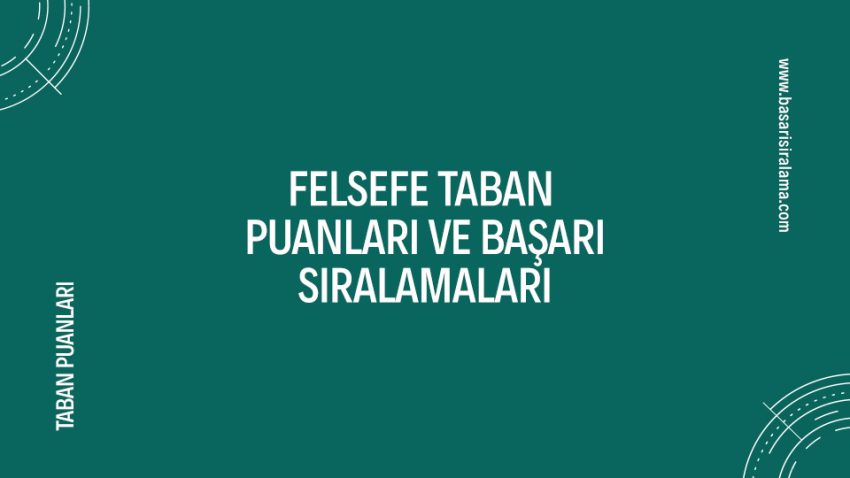 Felsefe Taban Puanları
