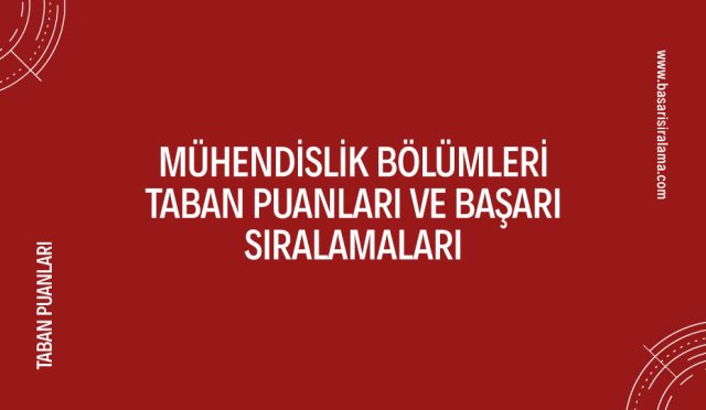 muhendislik-bolumleri-taban-puanlari