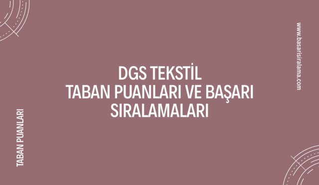 dgs-tekstil-taban-puanlari